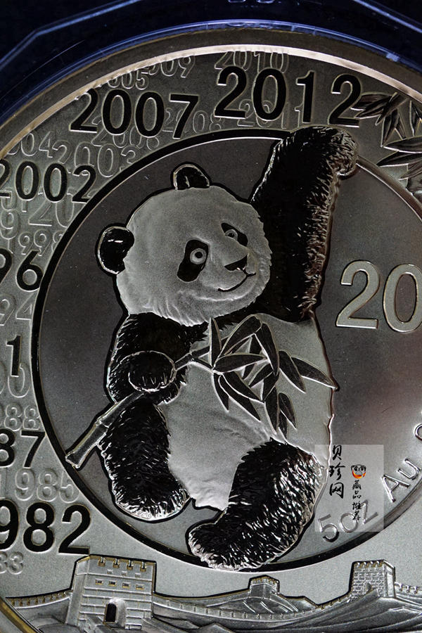 【122222】2012年中国熊猫金币发行三十周年5盎司精制金币