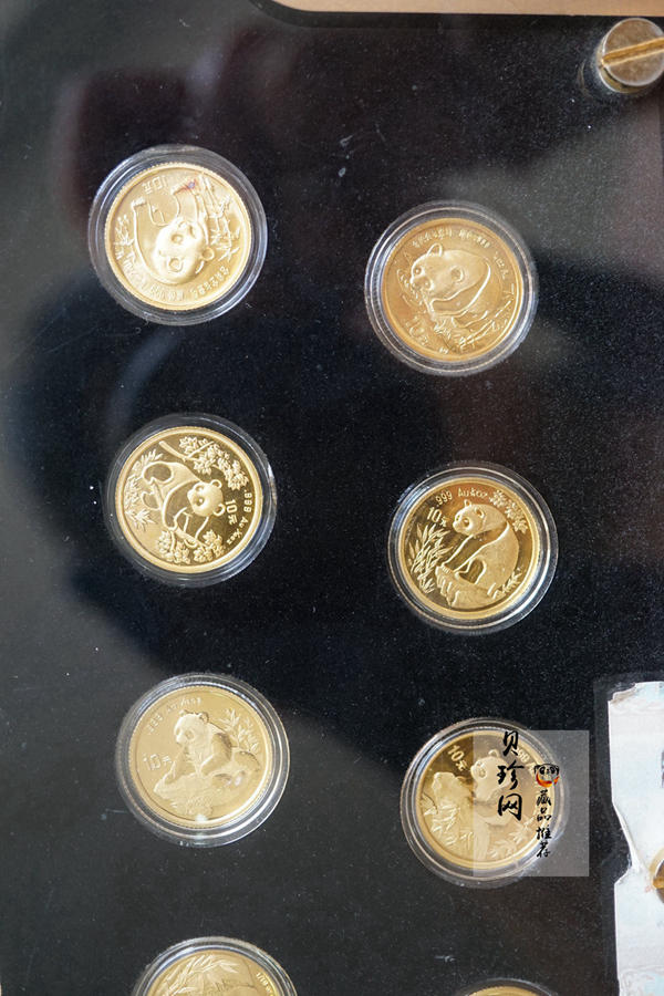 【119370】1982-2011年熊猫1/10盎司金币大全套（30枚）