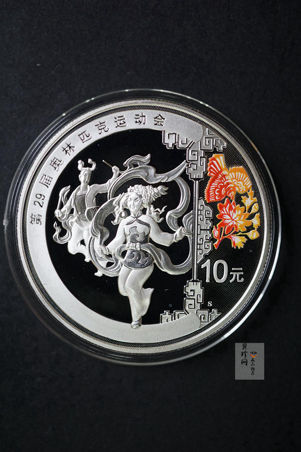 【089180】2008年北京第29届奥林匹克运动会第（3）组-金银纪念币6枚一套