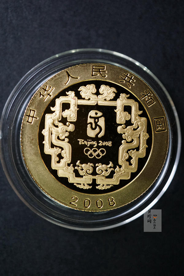 【089180】2008年北京第29届奥林匹克运动会第（3）组-金银纪念币6枚一套