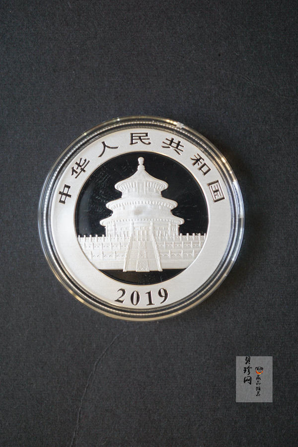 【199200】2019年熊猫30克普制银币二枚一套