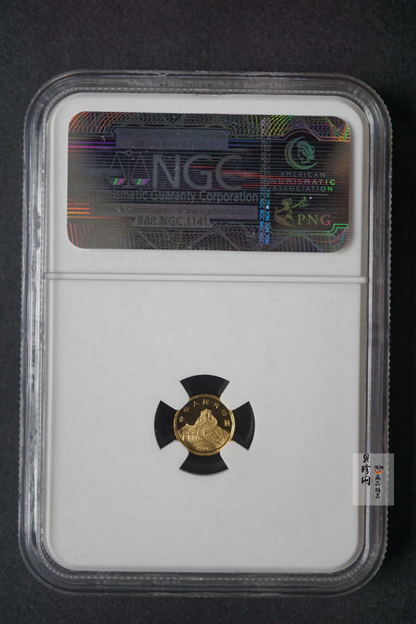 【900803】1990版龙凤金银纪念币1克精制金币