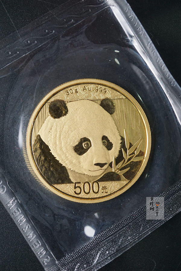 【181027】2018年熊猫30克普制金币