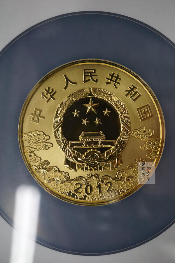 【120501】2012年京剧脸谱第（3）组-关羽5盎司精制彩金币