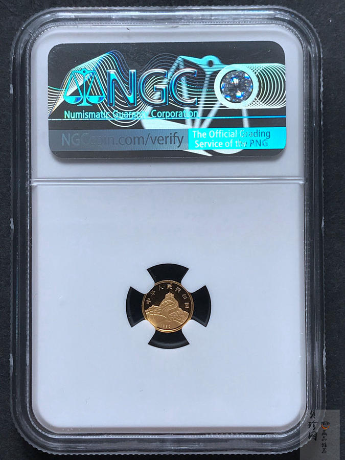 【900803】1990版龙凤金银纪念币1克精制金币