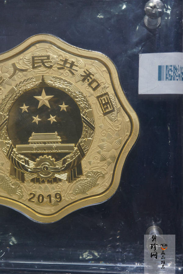 【191114】2019年中国己亥（猪）年1公斤梅花形精制金币