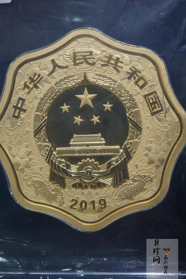 【191114】2019年中国己亥（猪）年1公斤梅花形精制金币