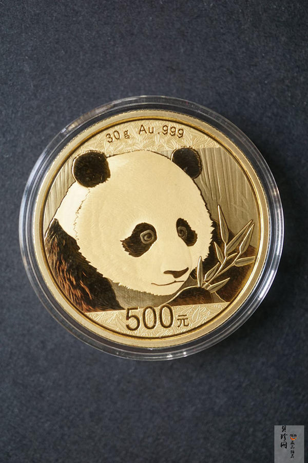 【189160】2018年熊猫普制金币五枚一套