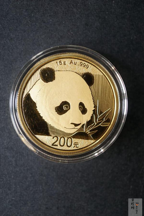 【189160】2018年熊猫普制金币五枚一套