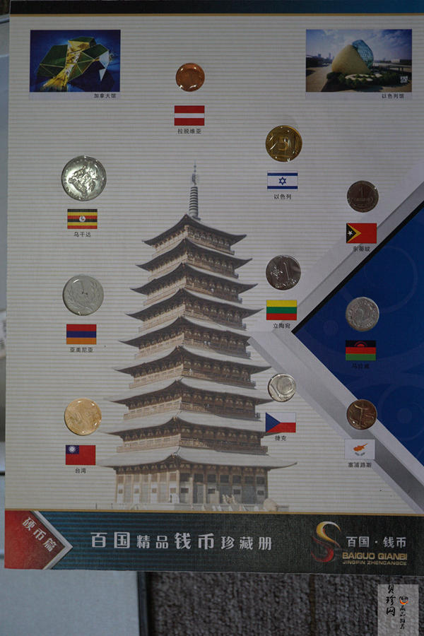 【079180】海纳百川百国精品钱币珍藏册