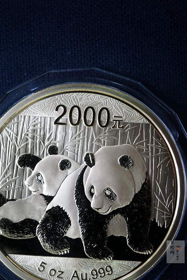 【100106】2010年熊猫5盎司精制金币