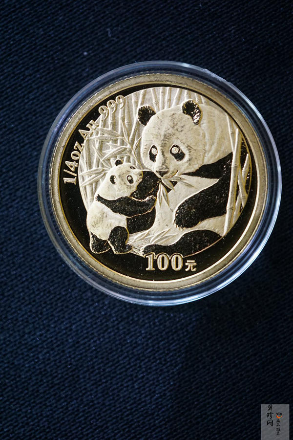 【059040】2005年熊猫普制金币5枚一套