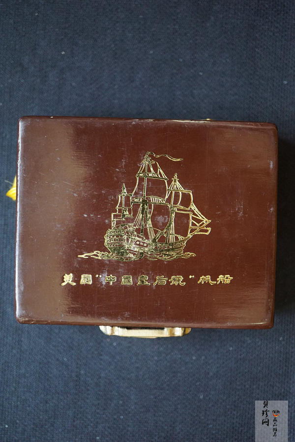 【860801】1986年首航中国的美国“中国皇后号”帆船24克精制银币