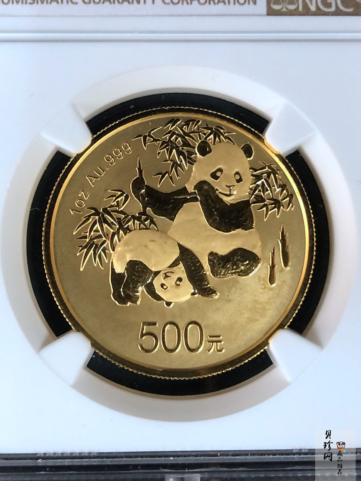 【120202】2012年熊猫金币发行30周年1盎司精制金币