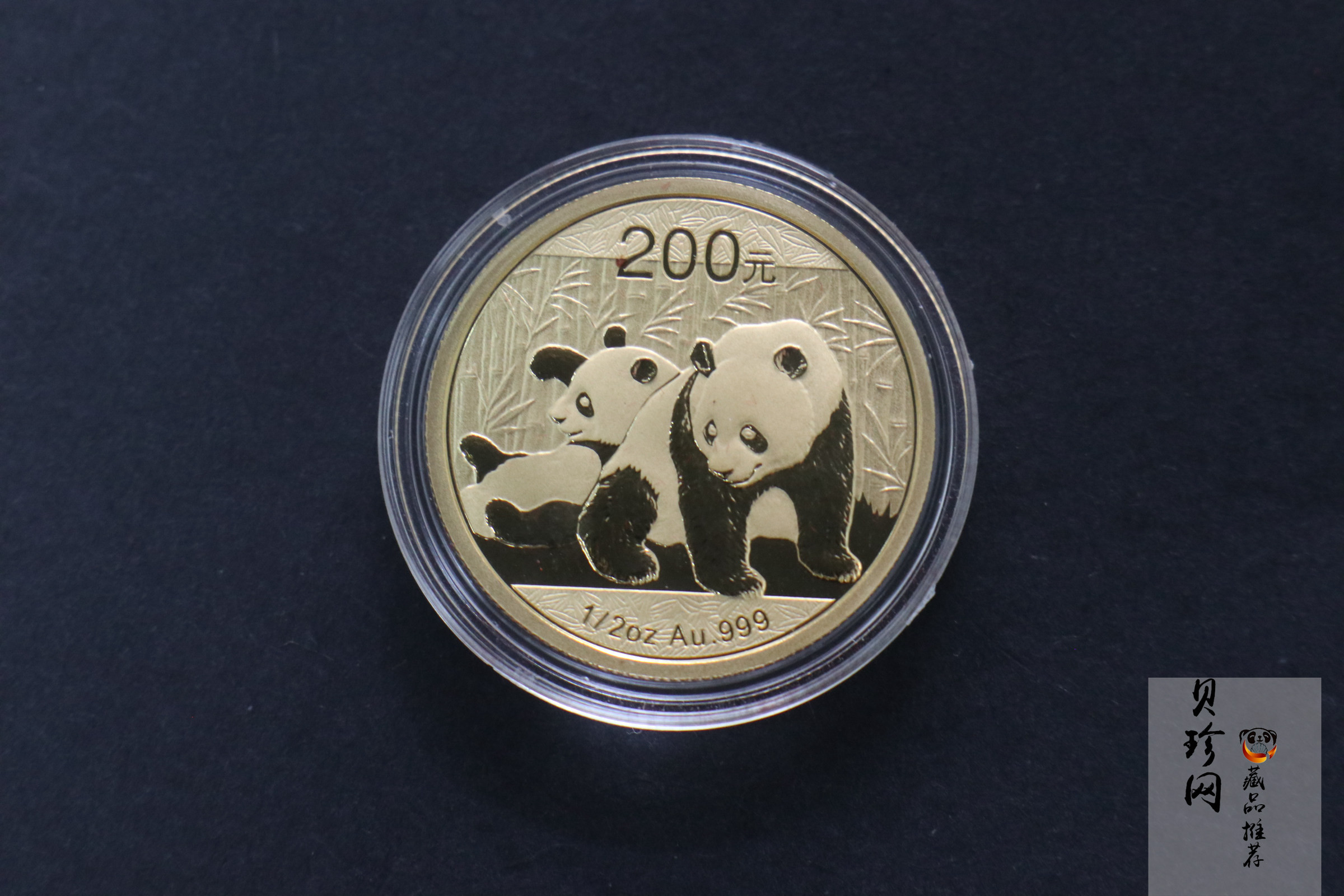 【109050】2010年熊猫普制金币5枚一套