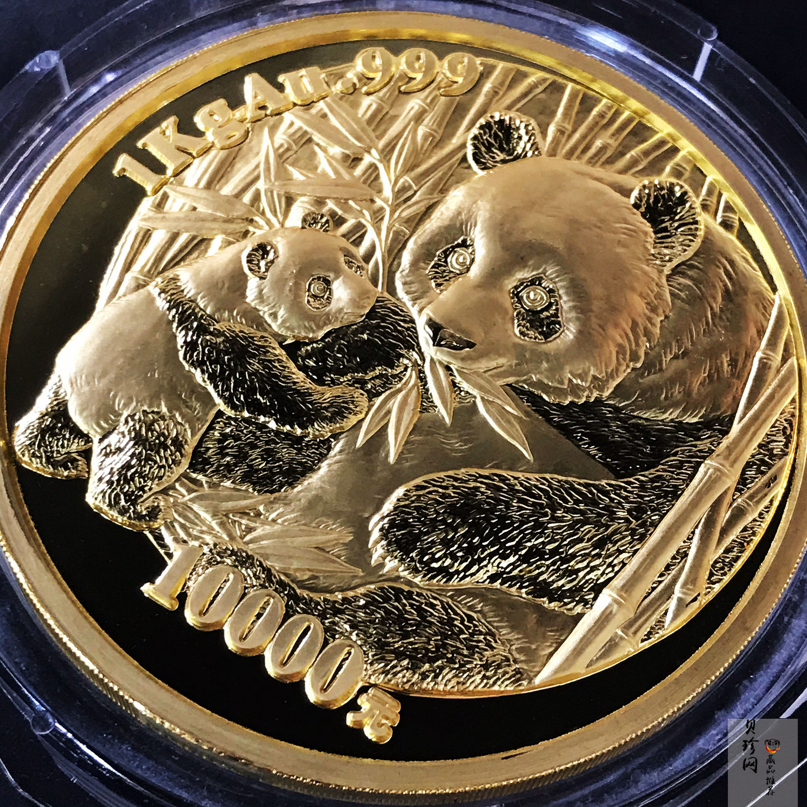 【050106】2005年熊猫1公斤精制金币