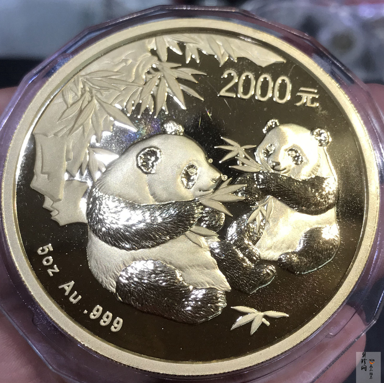 【060107】2006年熊猫5盎司精制金币