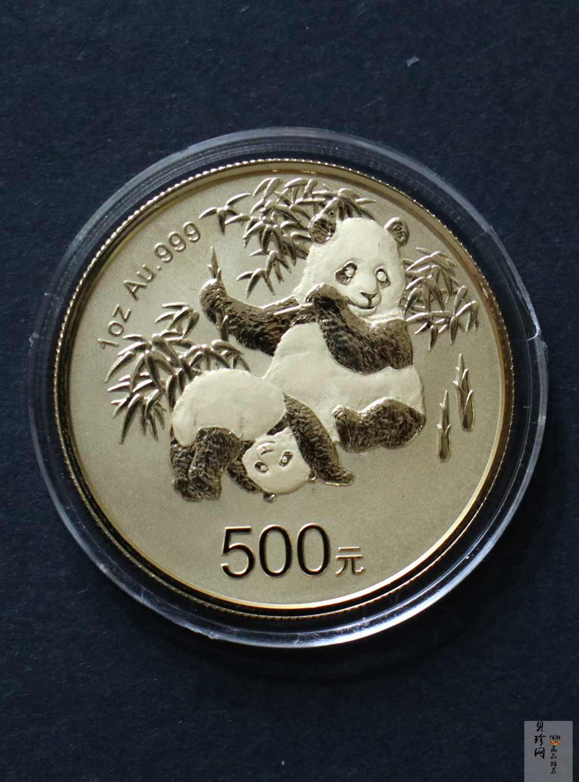 【120202】2012年熊猫金币发行30周年1盎司精制金币