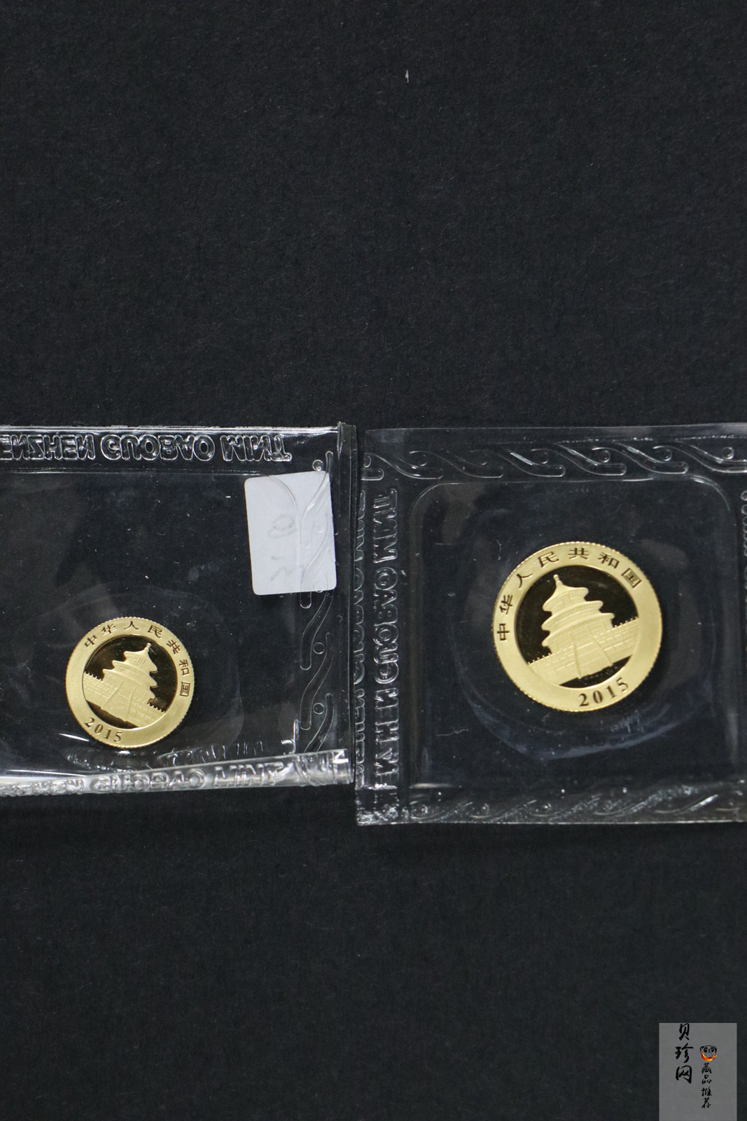 【159060】2015年熊猫普制金币5枚一套