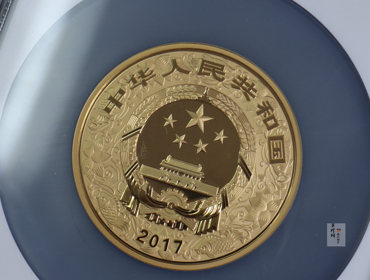 【161511】2017年丁酉（鸡）年生肖流通纪念币-150克彩色精制金币