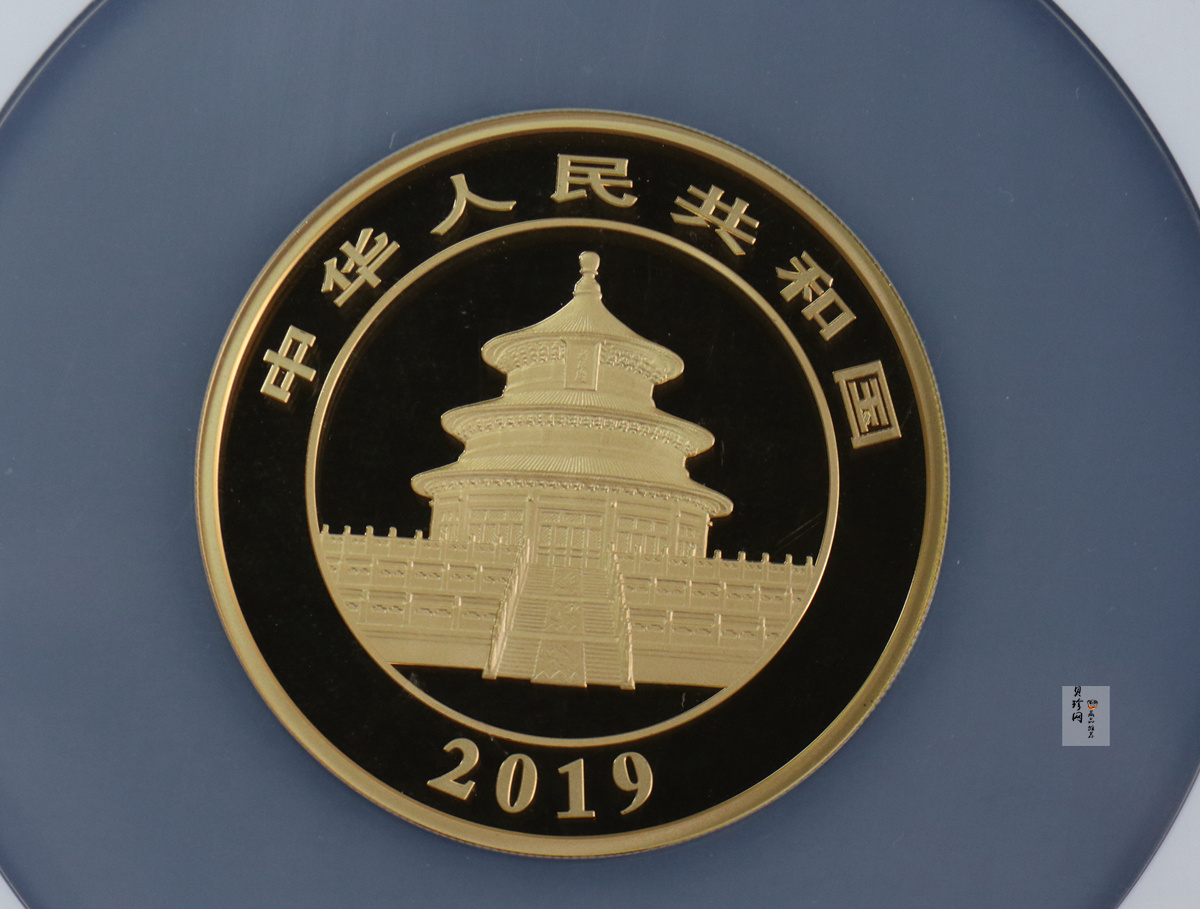 【190402】2019年熊猫100克精制金币