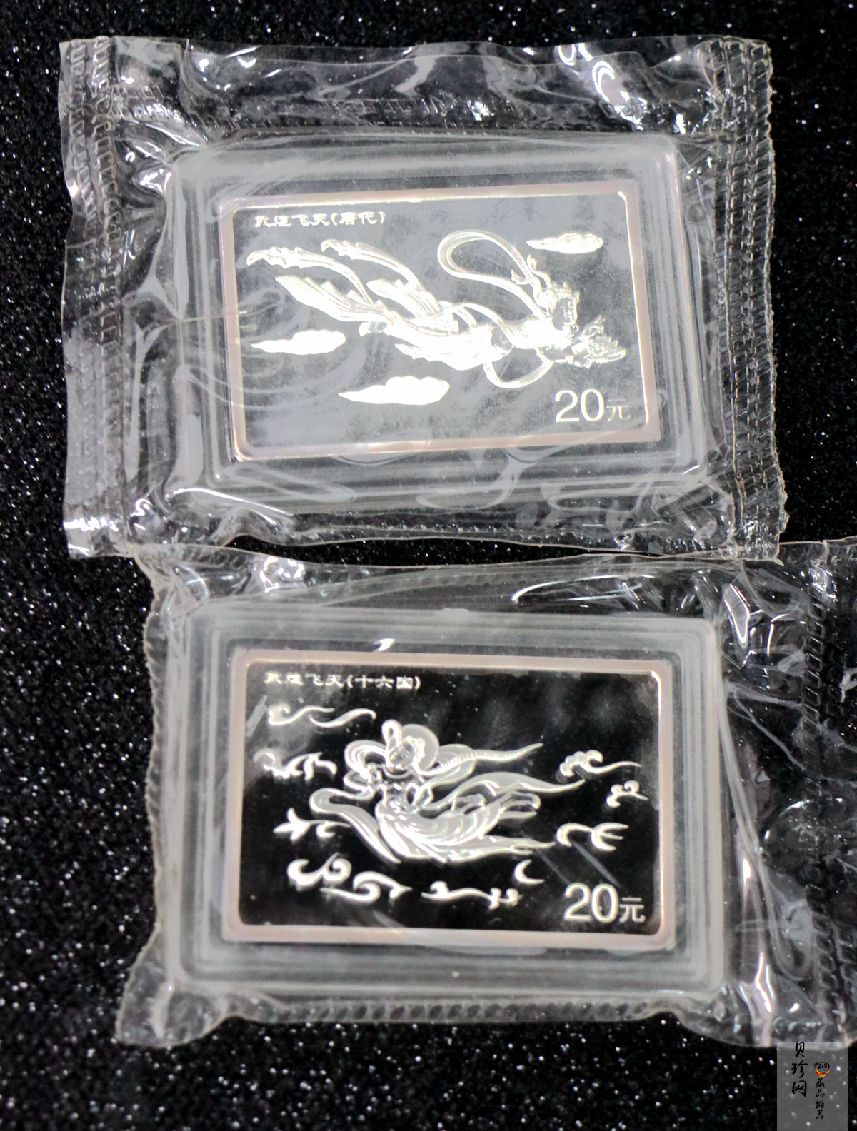【009060】2000年敦煌藏经洞发现100周年2盎司纪念银币一套六枚