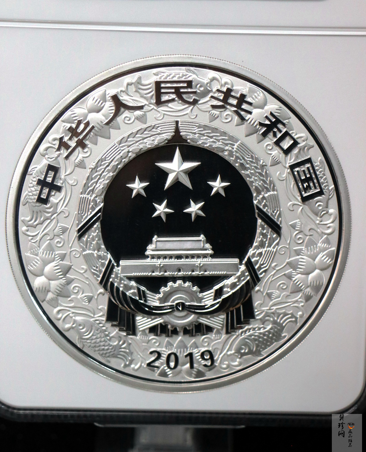 【194712】2019年中国己亥（猪）年金银纪念币1公斤圆形银币