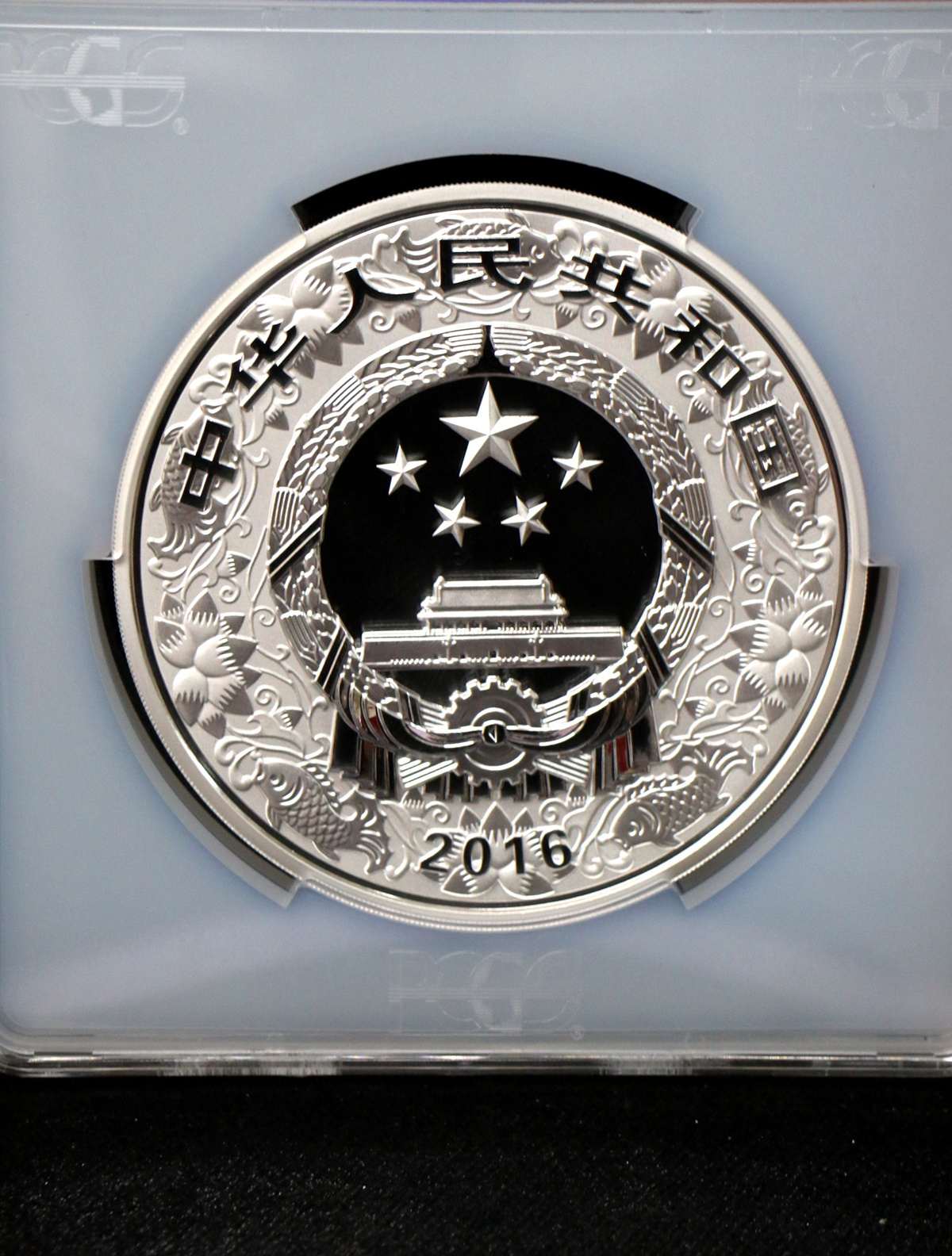 【151415】2016年丙申猴年生肖1公斤精制银币