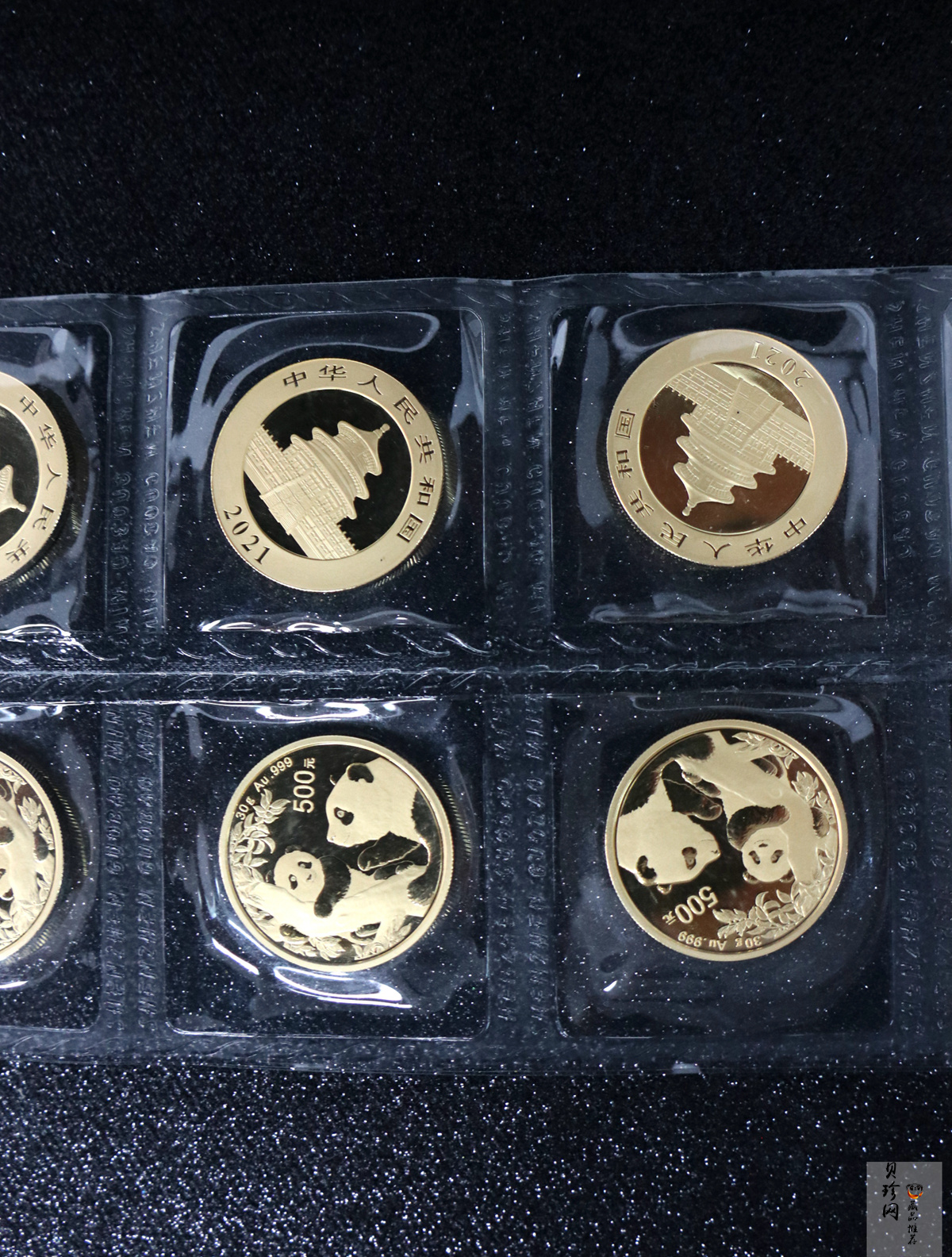 【210101】2021年熊猫30克普制金币