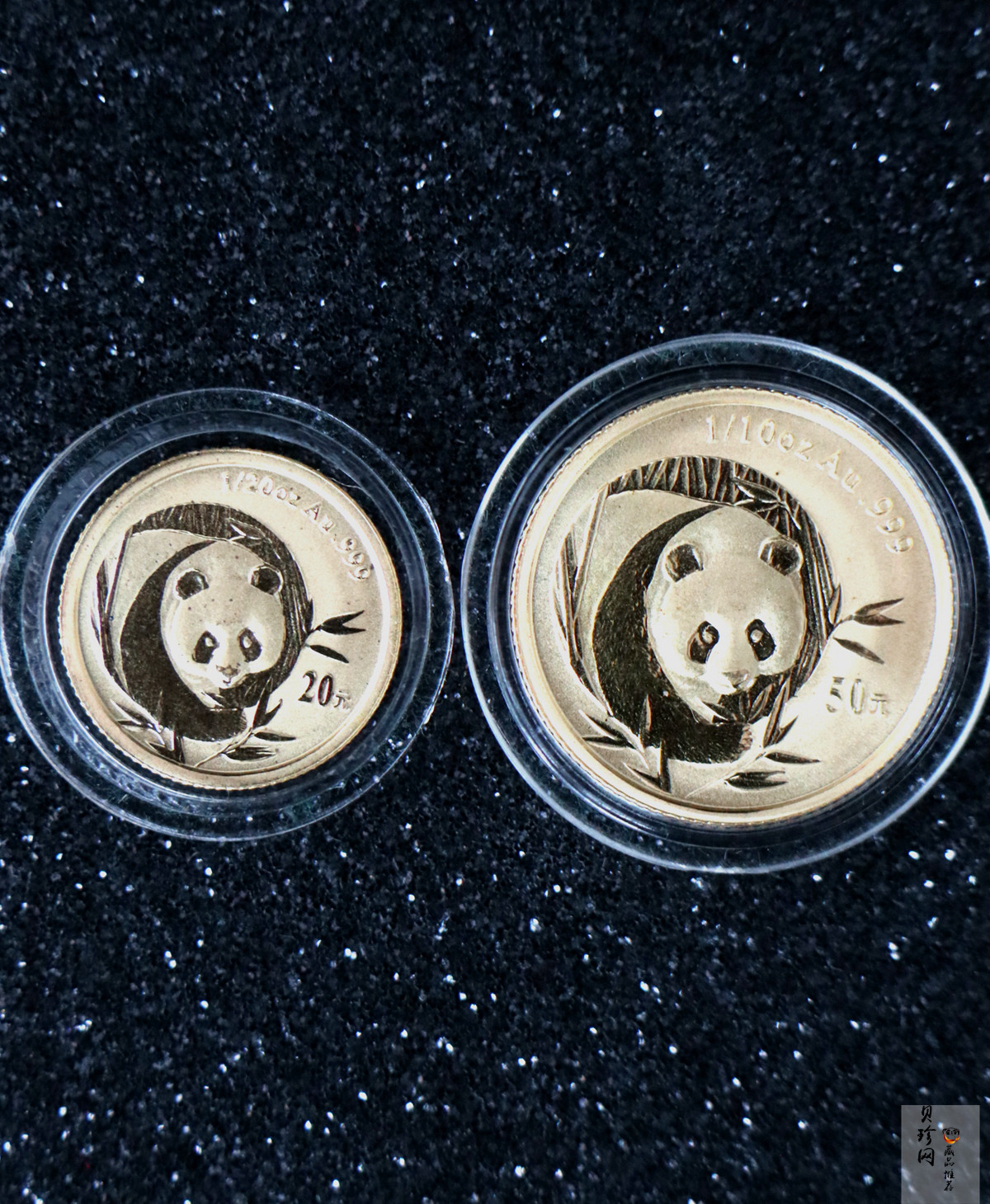 【039250】2003年熊猫普制金币5枚一套