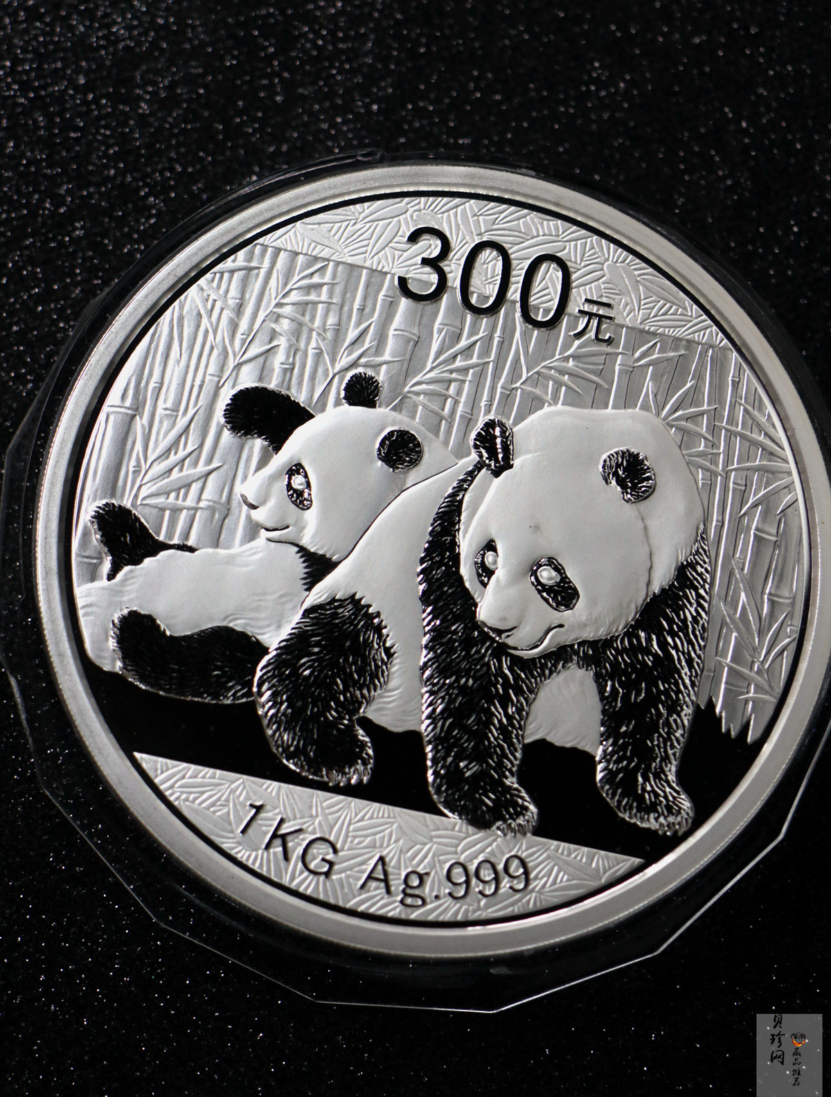 【100110】2010年熊猫1公斤精制银币