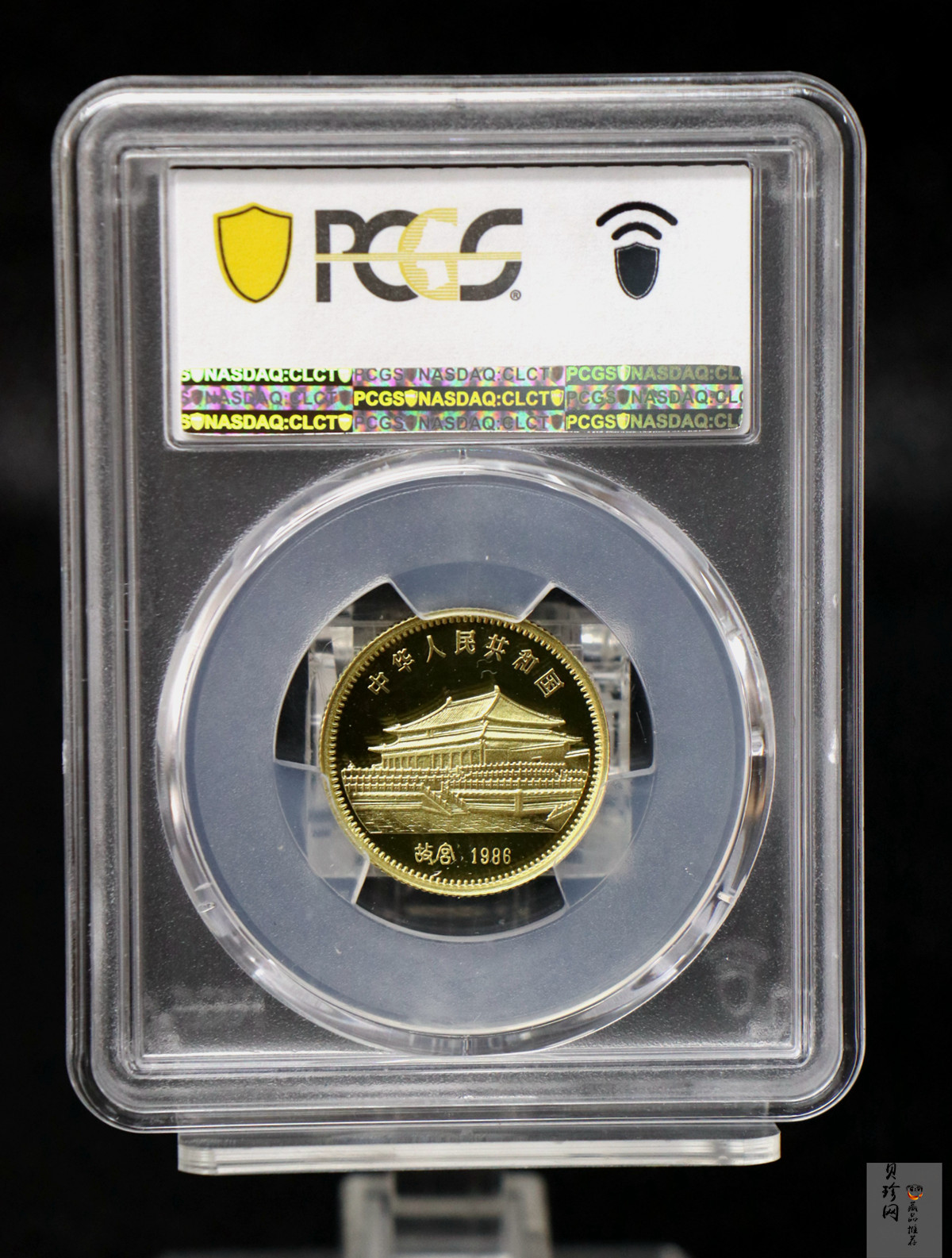 【869030】1986中国丙寅（虎）年8克精制金银币