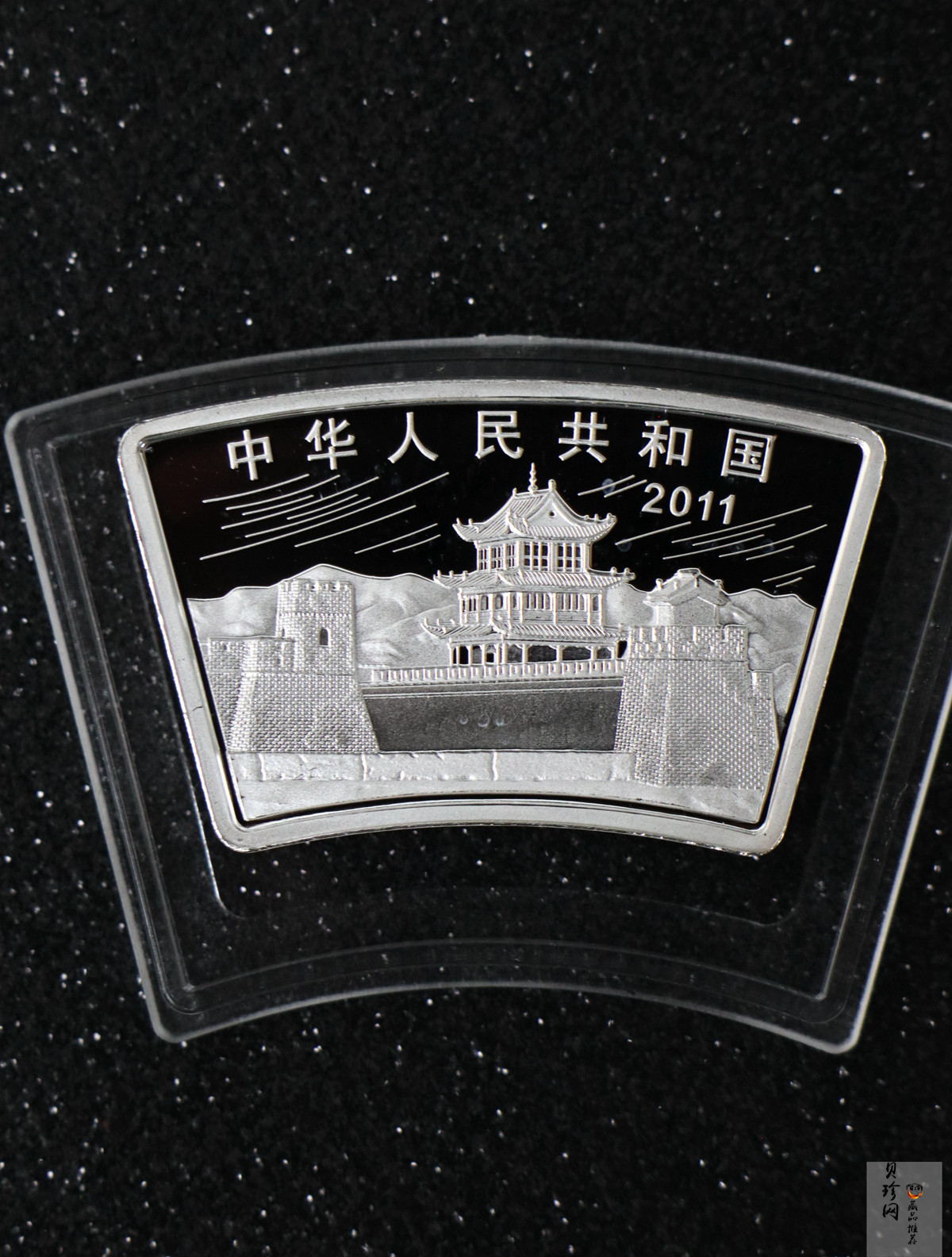 【119040】2011年辛卯兔年生肖扇形金银币2枚一套