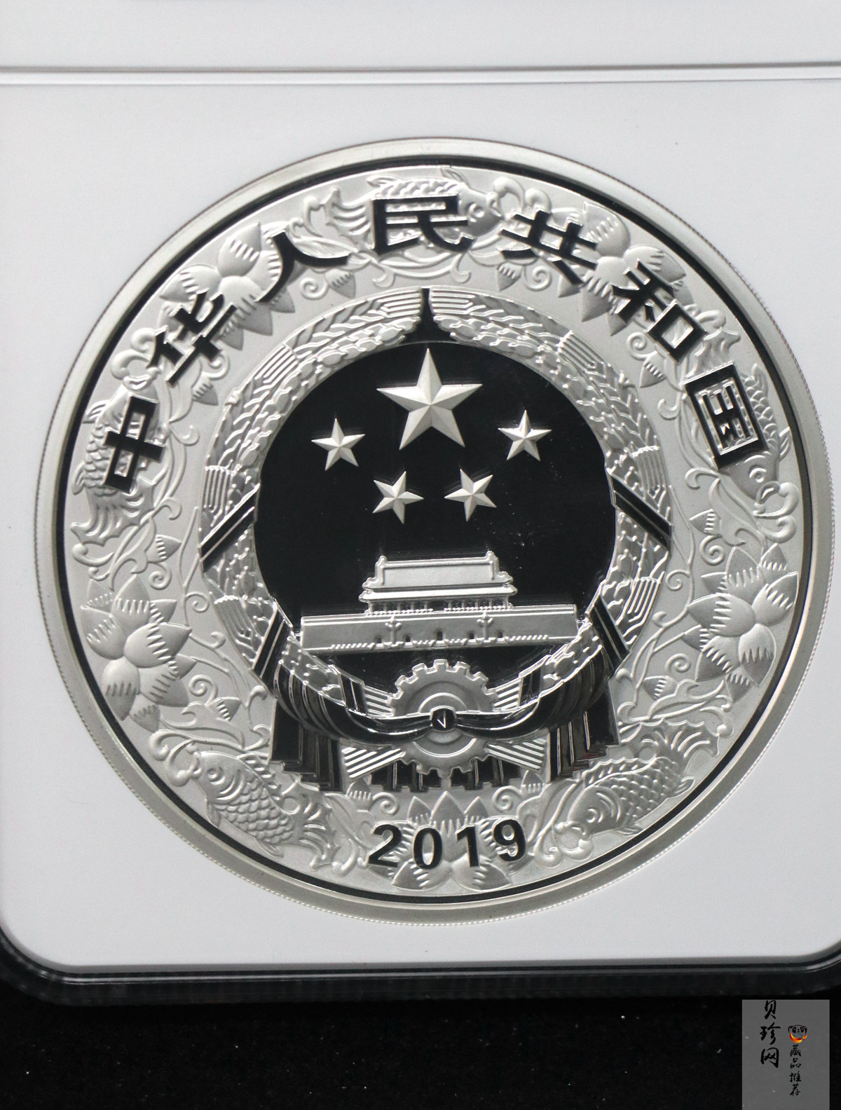 【191115】2019中国己亥（猪）年金银纪念币1公斤圆形银币