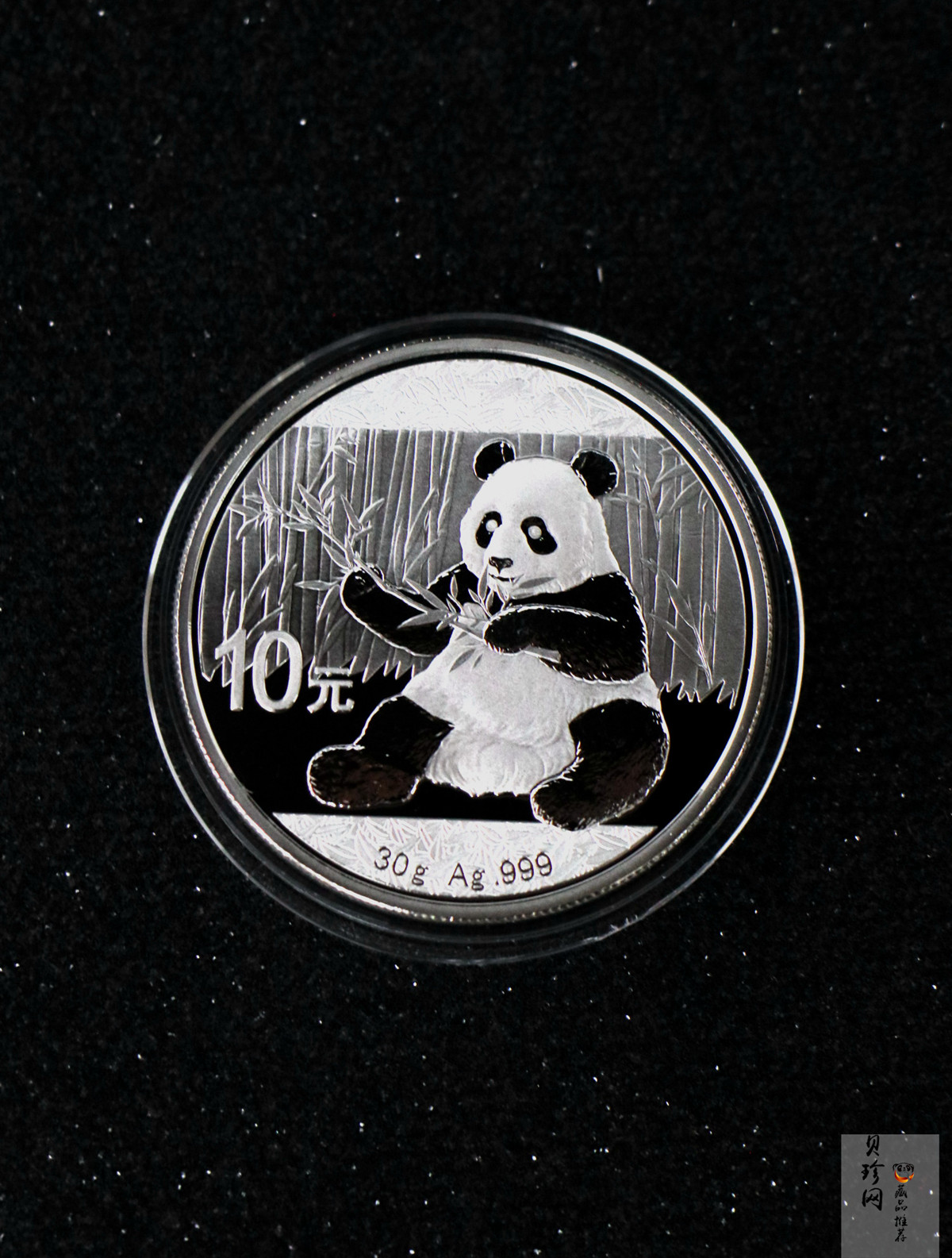 【170110】2017年熊猫30克普制银币
