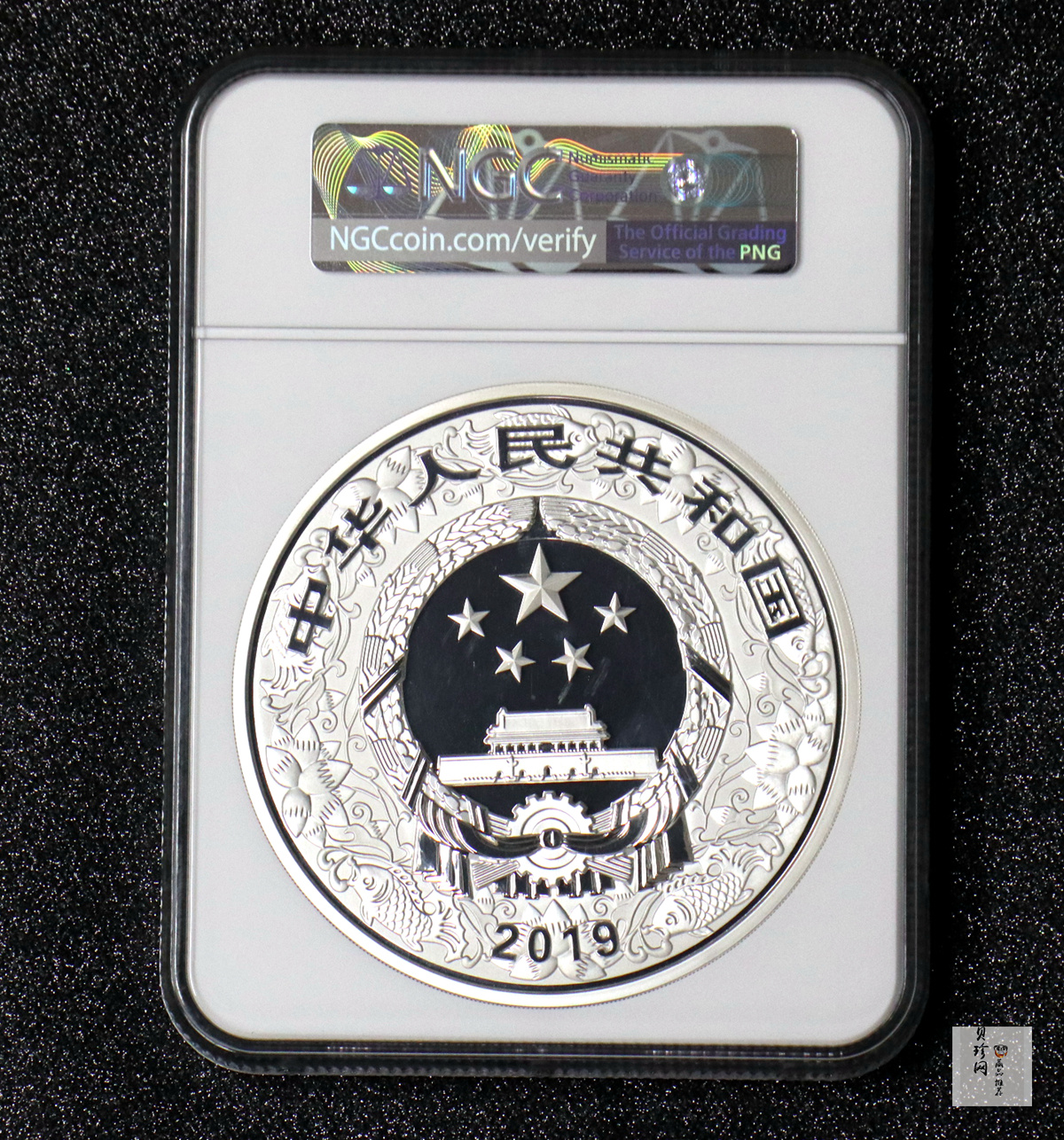【191121】2019中国己亥（猪）年金银纪念币1公斤圆形银质纪念币