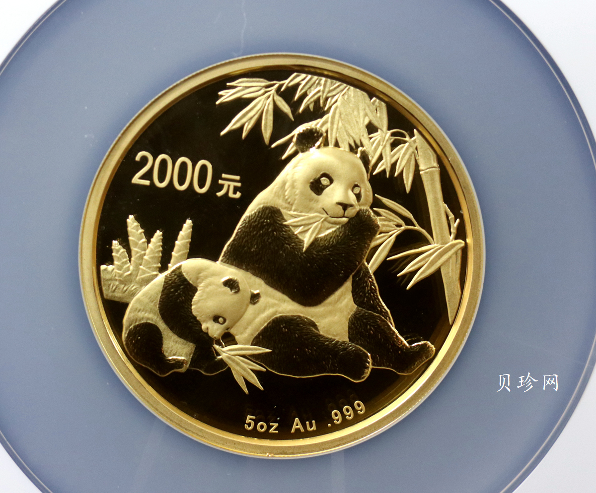 【070106】2007年熊猫5盎司精制金币