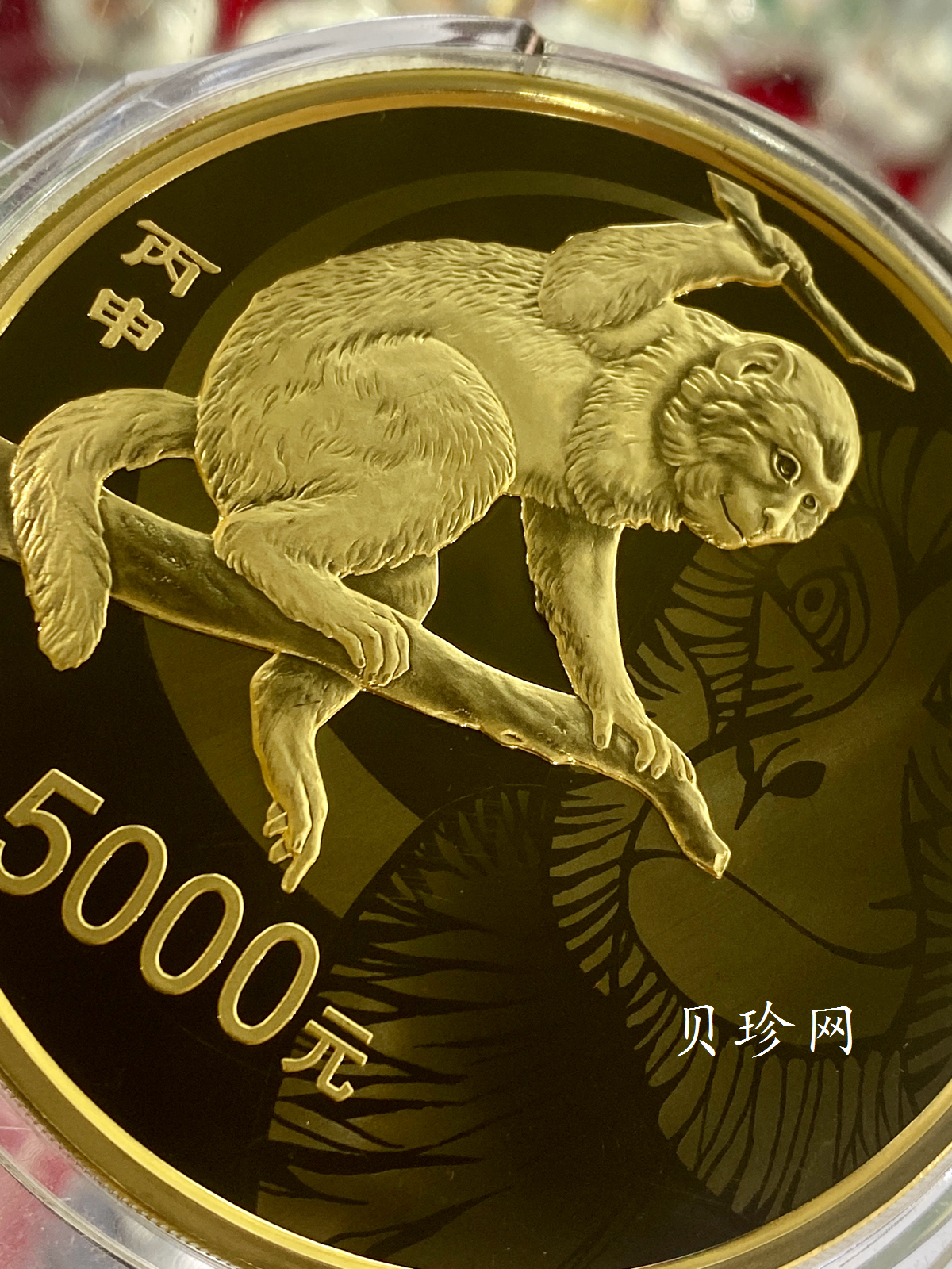 【151413】2016年丙申猴年生肖500克精制金币