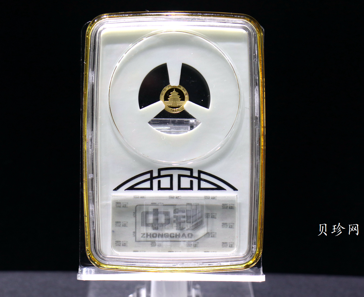 【220104】2022年熊猫1克金币
