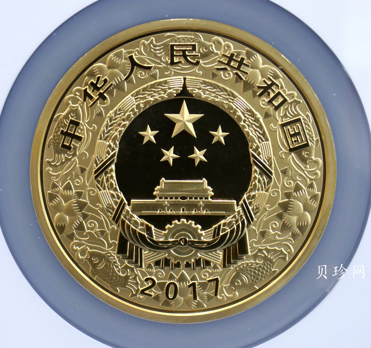 【161513】2017年丁酉（鸡）年生肖流通纪念币-雄鸡500克精制金币
