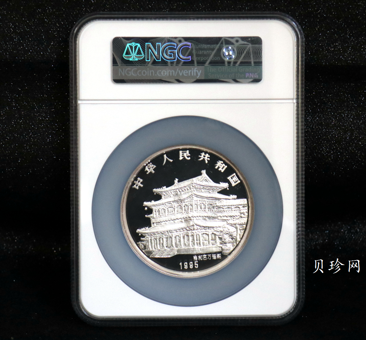 【950307】1995中国乙亥（猪）年-五猪图5盎司精制银币