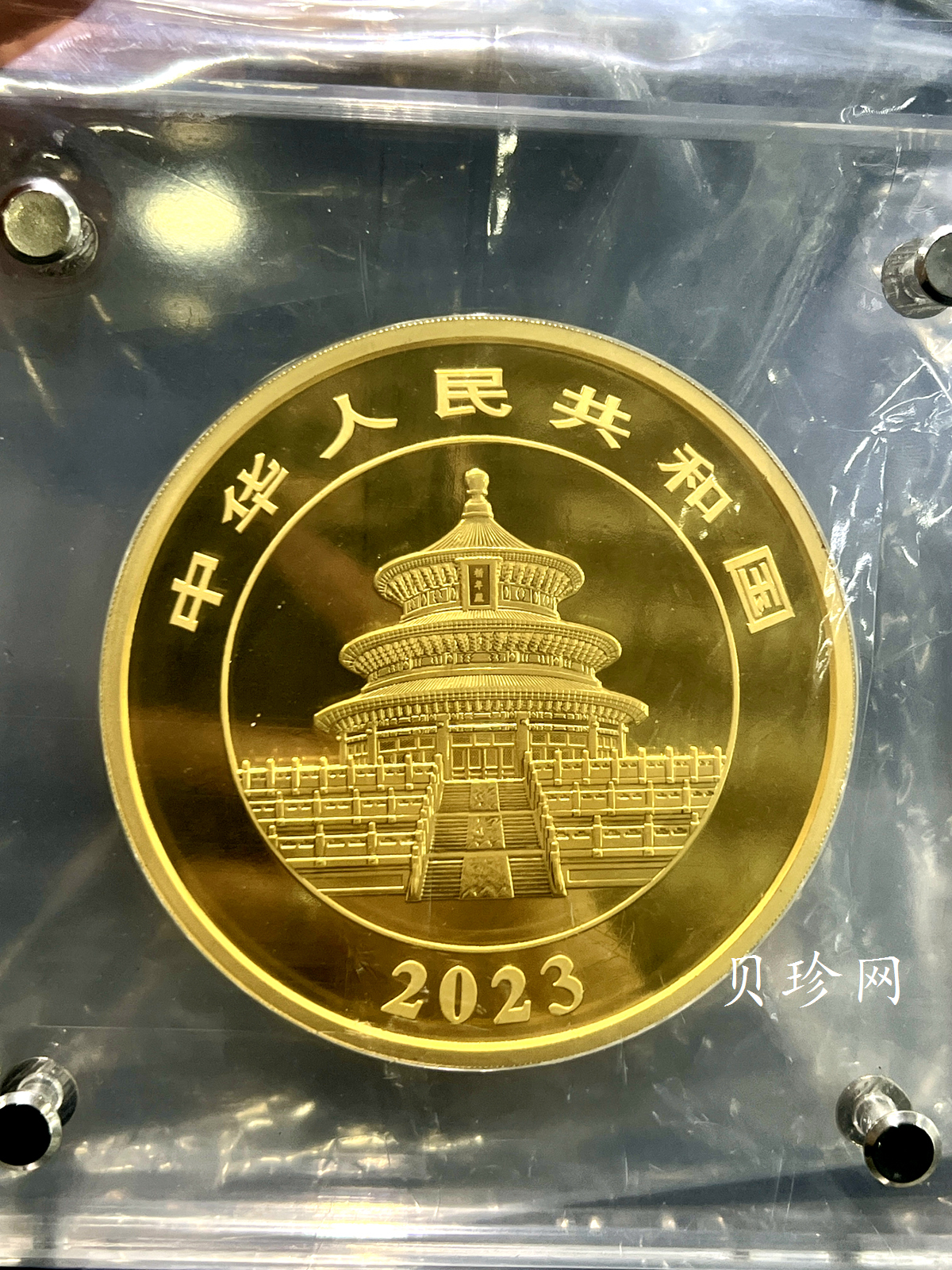 【232301】2023年熊猫1公斤精制金币