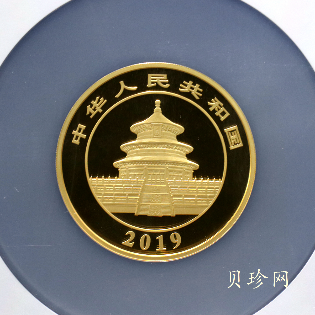 【190402】2019年熊猫100克精制金币