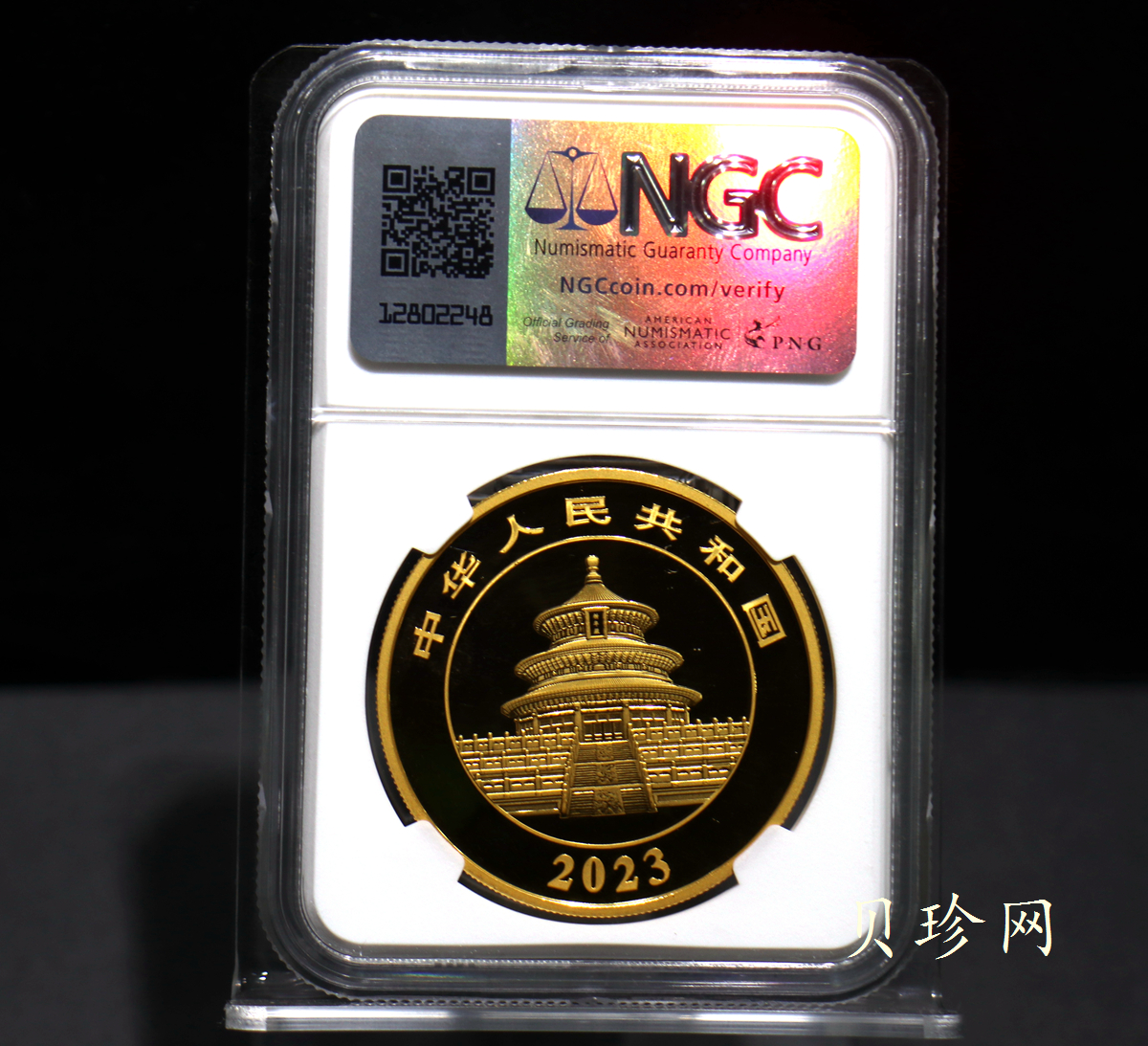 【232222】2023年熊猫50克金币