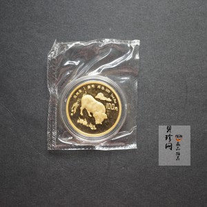 【950304】1995中国乙亥（猪）年-趣猪图1盎司精制金币