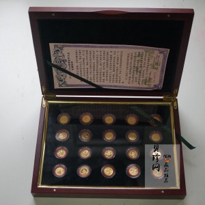【059280】1983-2005年熊猫1/20盎司金币大全套