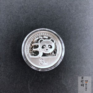 【120205】2012年熊猫发行30周年1/4盎司精制银币