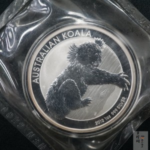 【129290】2012年澳大利亚考拉1盎司外国银币