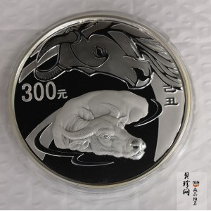 【080701】2009年己丑牛年生肖1公斤精制银币