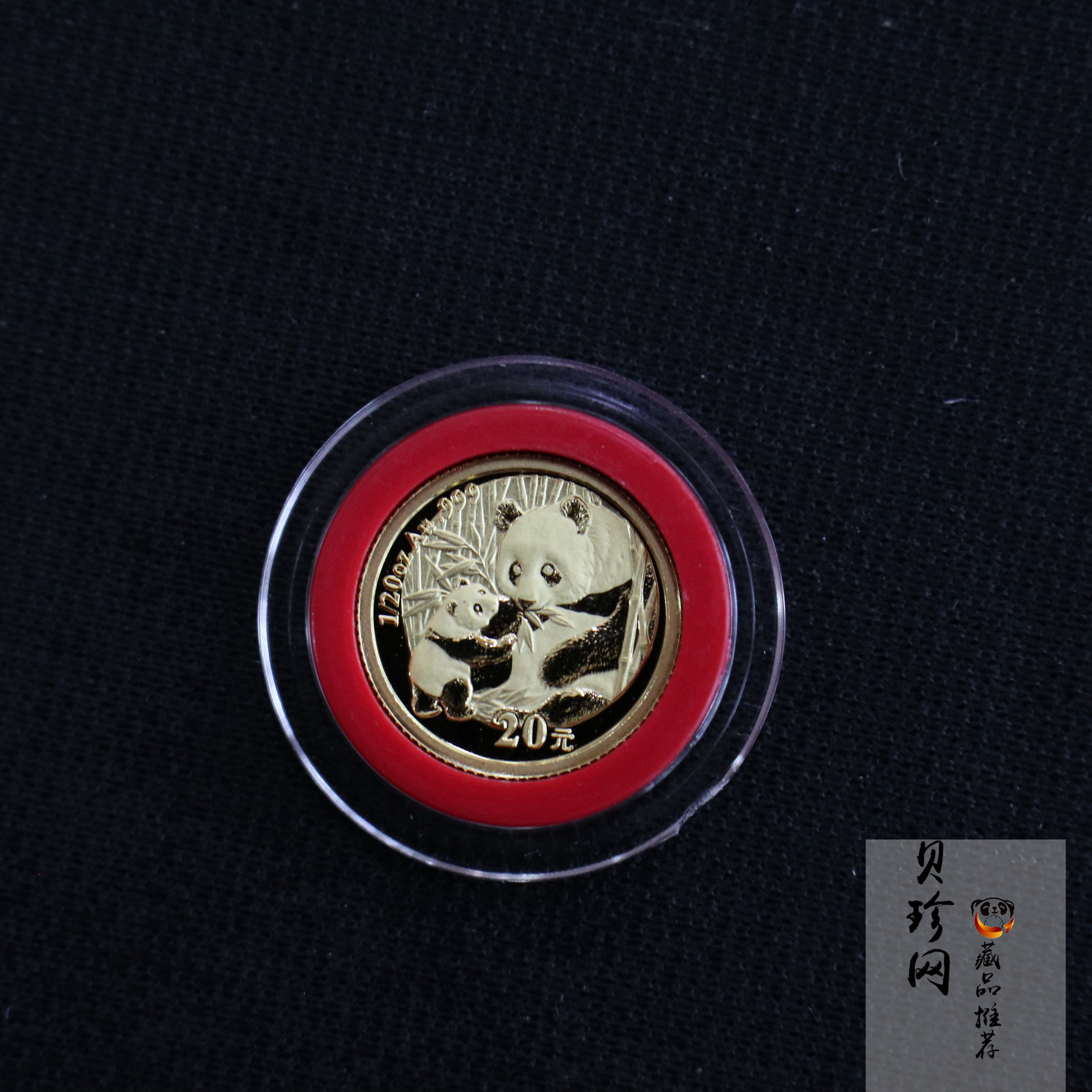 【050105】2005年熊猫1/20盎司普制金币